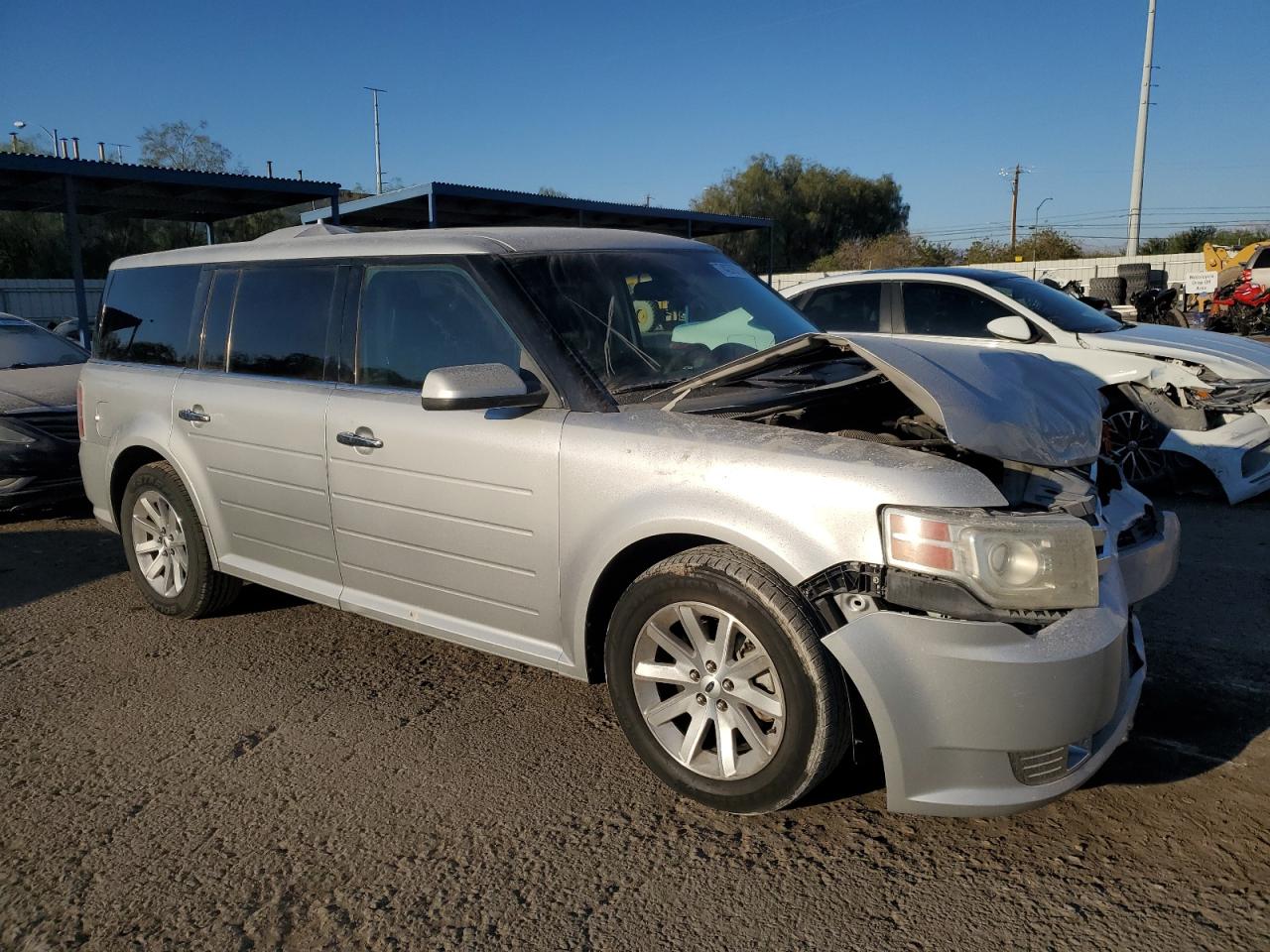 2009 Ford Flex VIN 2FMDK52C69BA14640 Copart auction photo, front end damage thumbnail 4