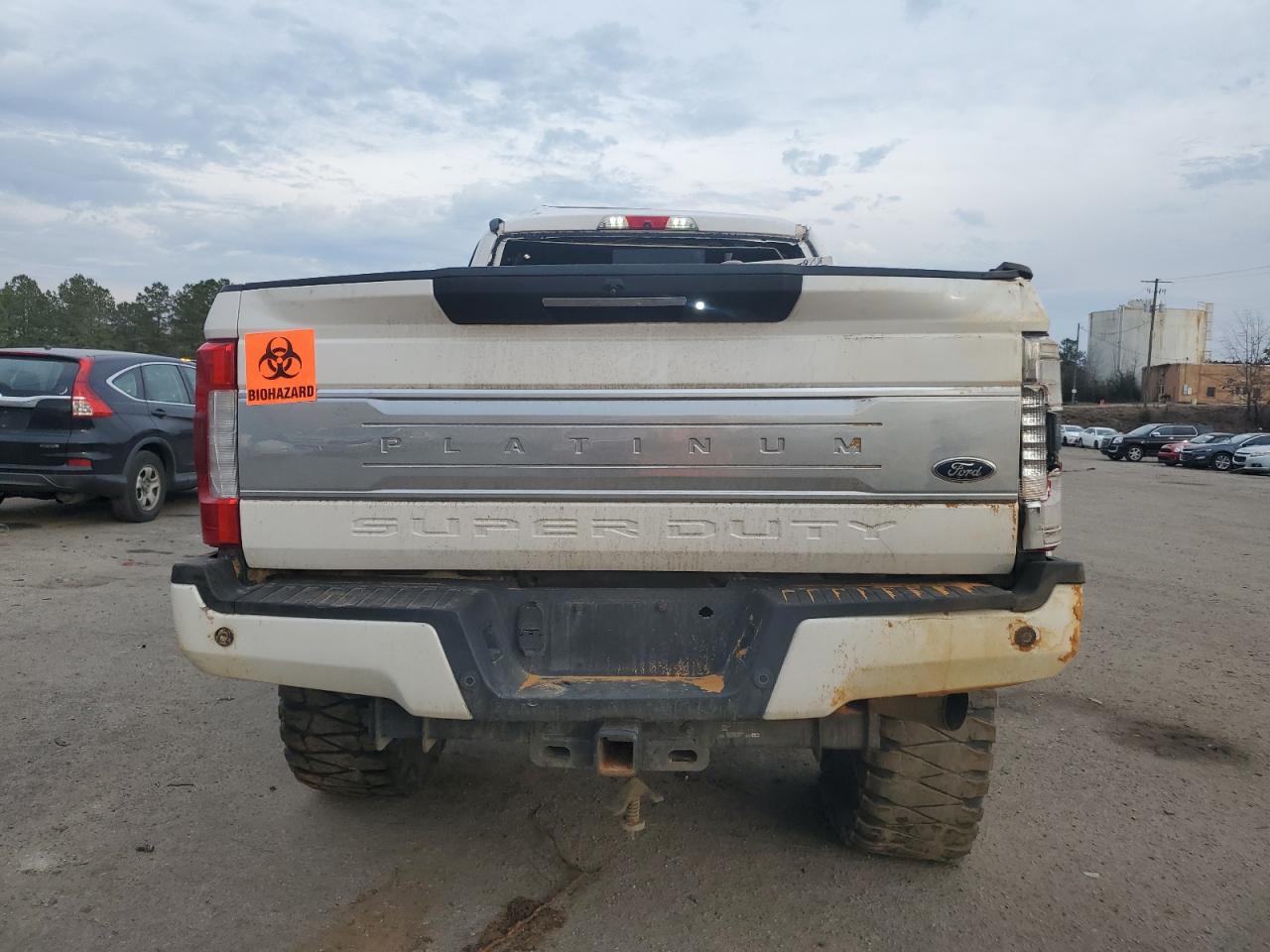 2018 Ford F250 VIN 1FT7W2BT0JEC97761 Copart auction photo, rollover damage thumbnail 6