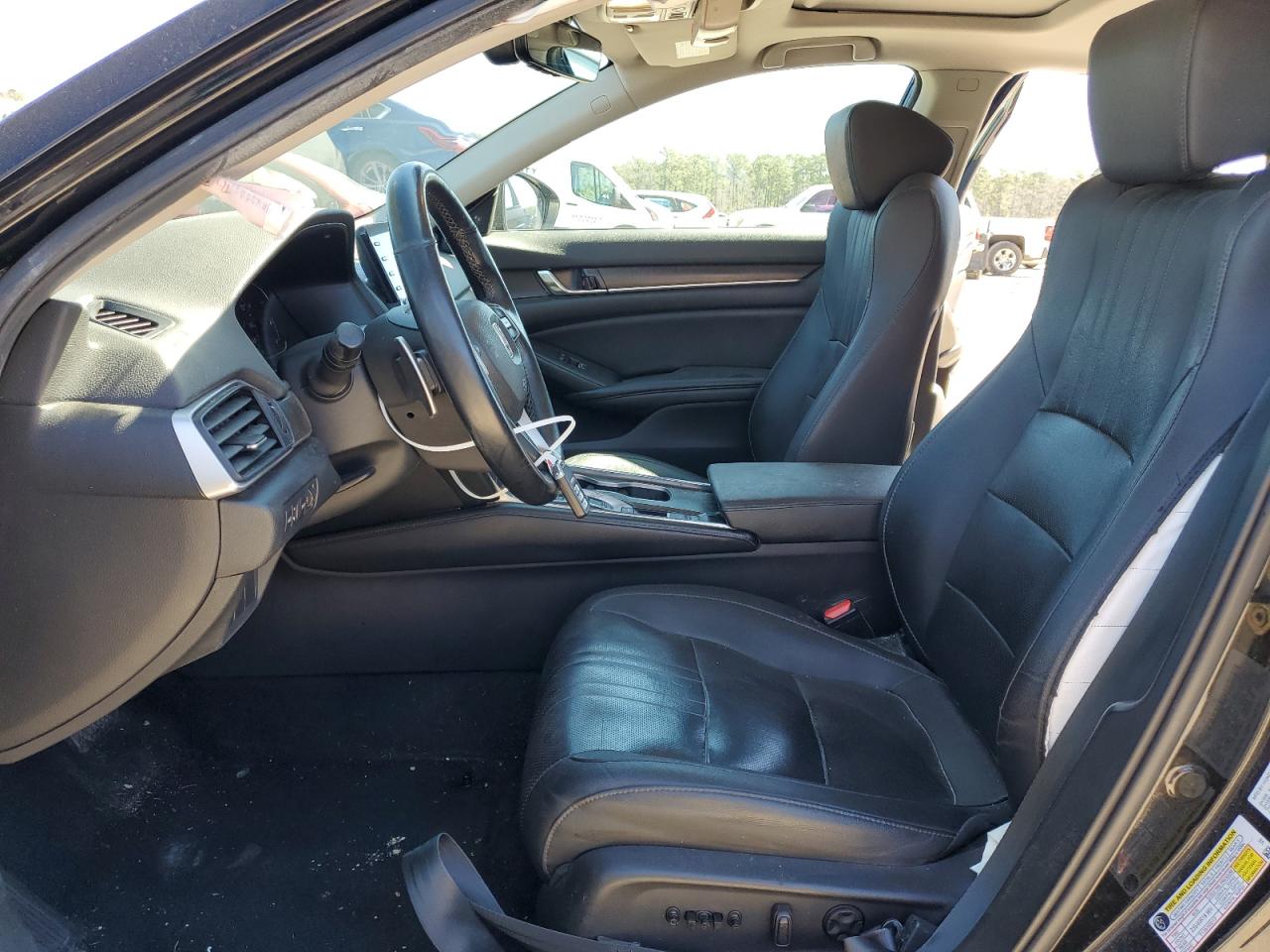 2019 Honda Accord VIN 1HGCV2F91KA024323 Copart auction photo, rear end / side damage thumbnail 7