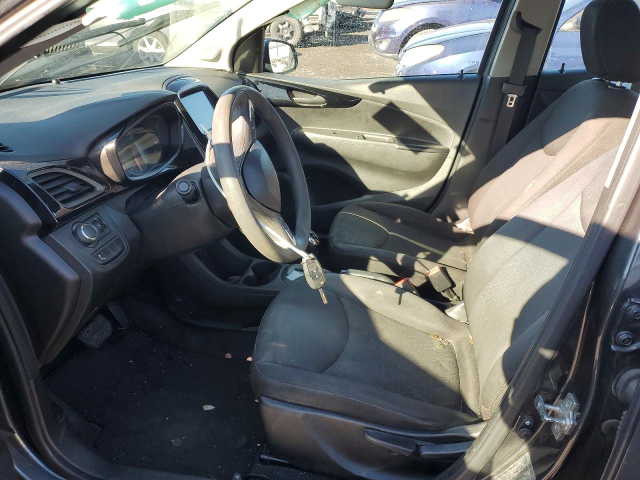 2019 Chevrolet Spark VIN KL8CD6SA2KC725877 Copart auction photo, front end / rear end damage thumbnail 7