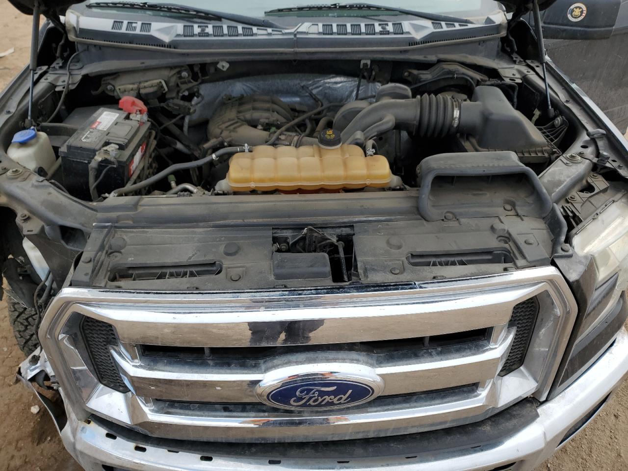 2017 Ford F-150 VIN 1FTEW1E85HFA35022 Copart auction photo, rollover damage thumbnail 11