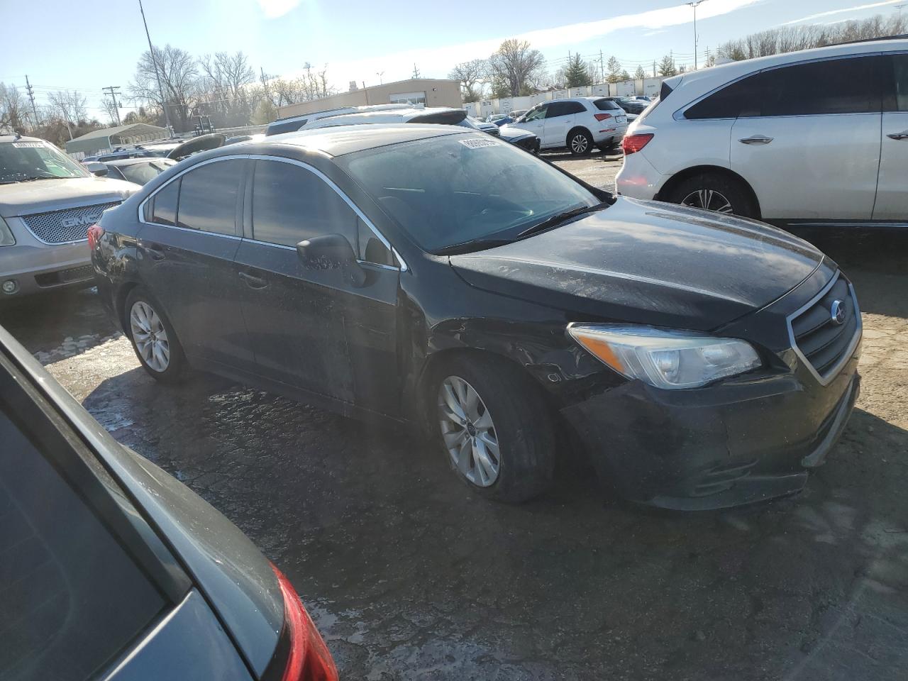 2017 Subaru Legacy VIN 4S3BNAB63H3049186 Copart auction photo, front end / undercarriage damage thumbnail 4