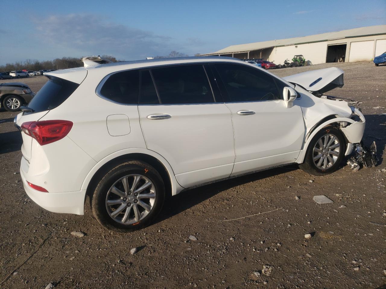2019 Buick Envision VIN LRBFX2SA4KD014419 Copart auction photo, front end damage thumbnail 3
