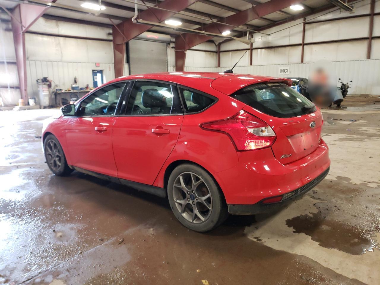2014 Ford Focus VIN 1FADP3K27EL411923 Copart auction photo, front end / side damage thumbnail 2