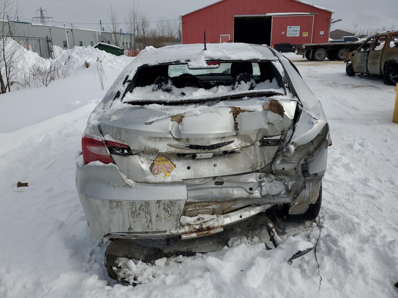 2012 Chrysler 200 VIN 1C3CCBBB5CN195541 Copart auction photo, mechanical / rear end damage thumbnail 6