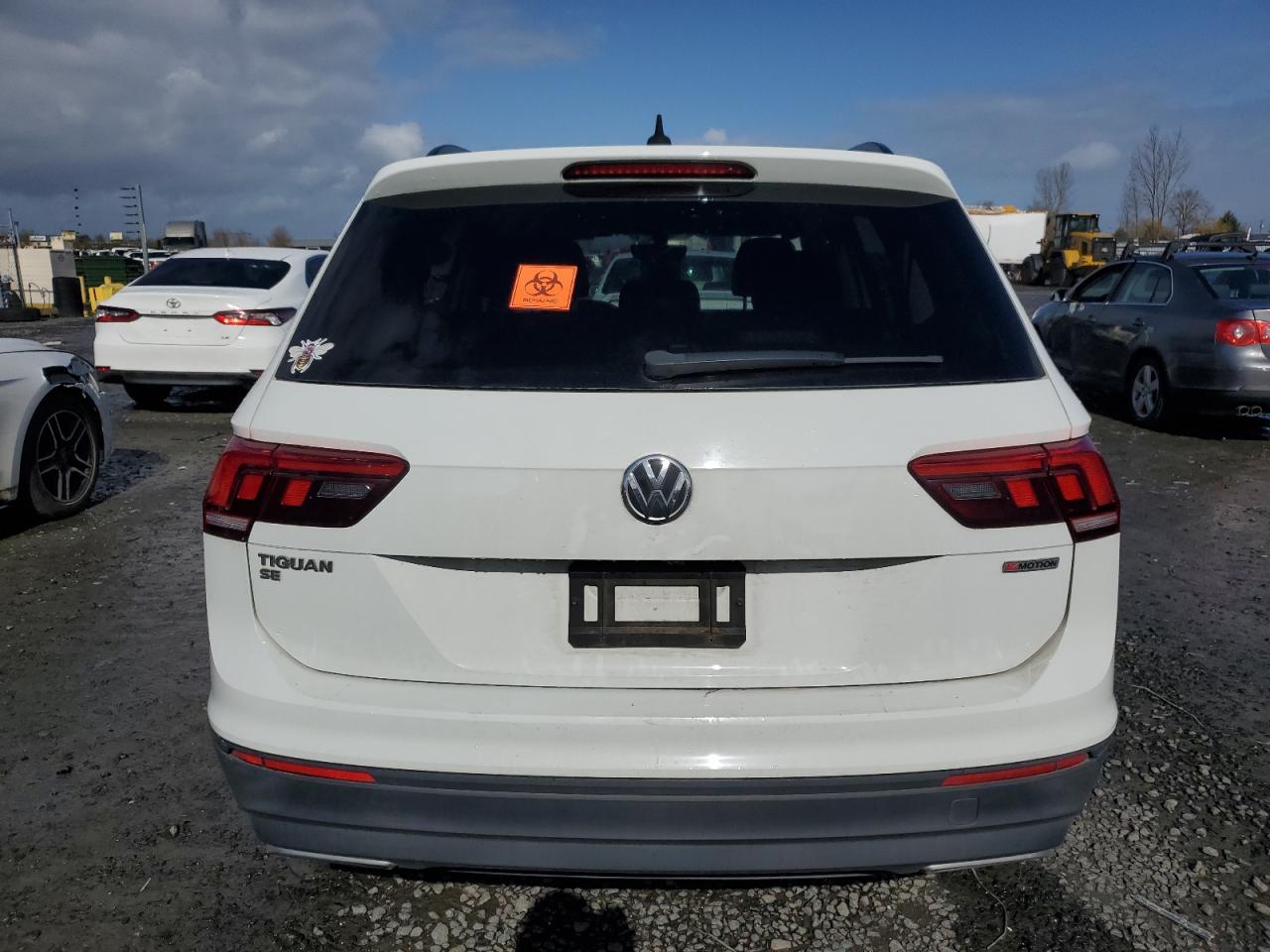 2019 Volkswagen Tiguan VIN 3VV2B7AX6KM044710 Copart auction photo, mechanical damage thumbnail 6