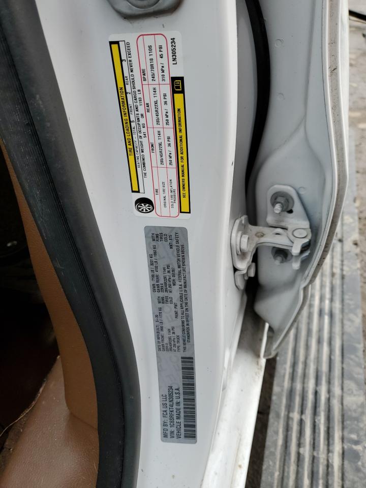 2020 RAM 1500 VIN 1C6SRFKT4LN305234 Copart auction photo, front end / rear end damage thumbnail 12