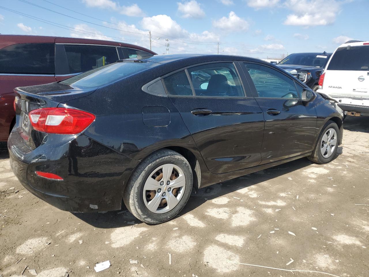 2017 Chevrolet Cruze VIN 1G1BC5SM7H7221636 Copart auction photo, front end / mechanical damage thumbnail 3