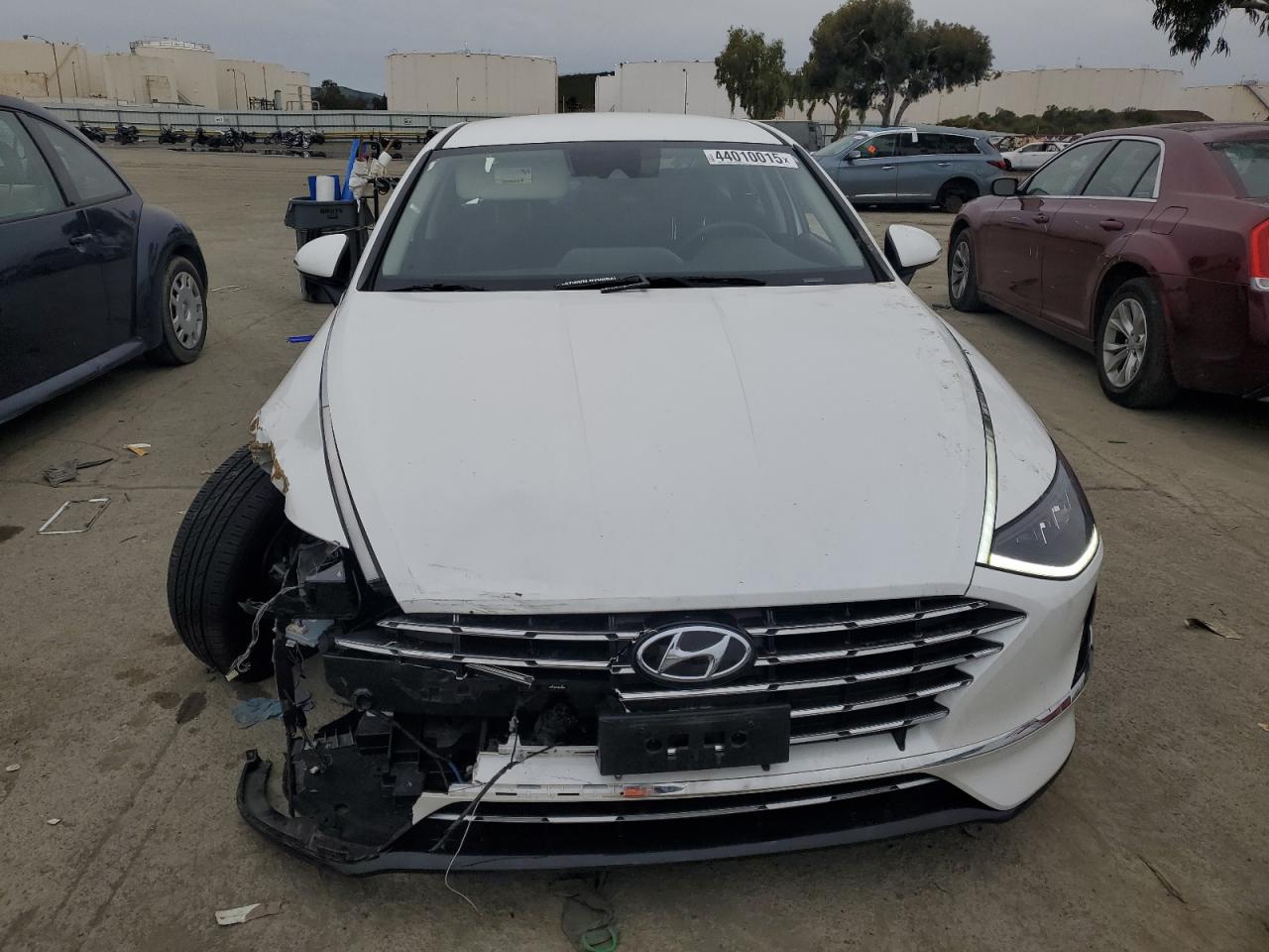 2022 Hyundai Sonata VIN KMHL34JJ6NA040387 Copart auction photo, front end / undercarriage damage thumbnail 5