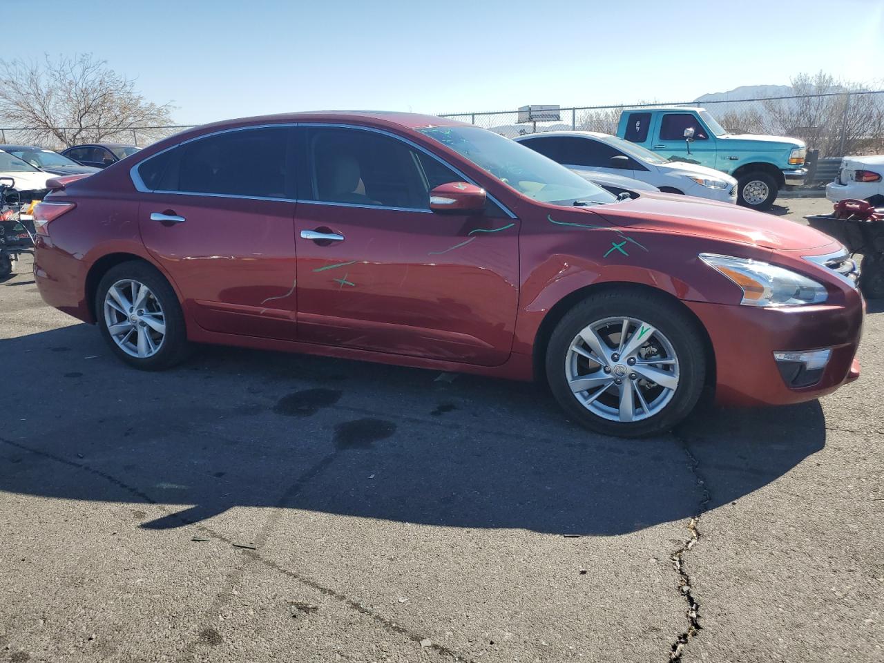 2013 Nissan Altima VIN 1N4AL3AP5DC121609 Copart auction photo, front end damage thumbnail 4