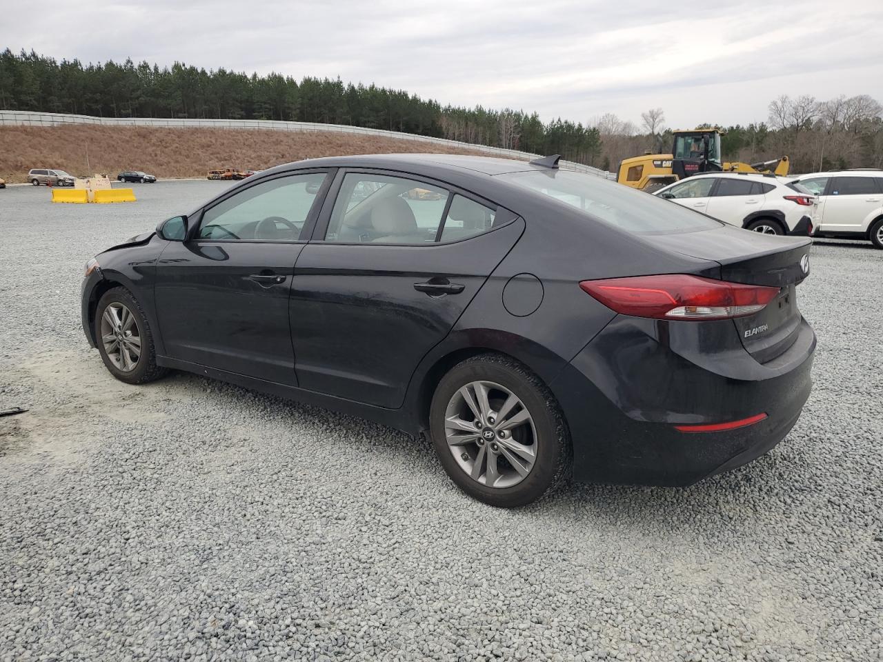 2017 Hyundai Elantra VIN KMHD84LF2HU312905 Copart auction photo, front end damage thumbnail 2