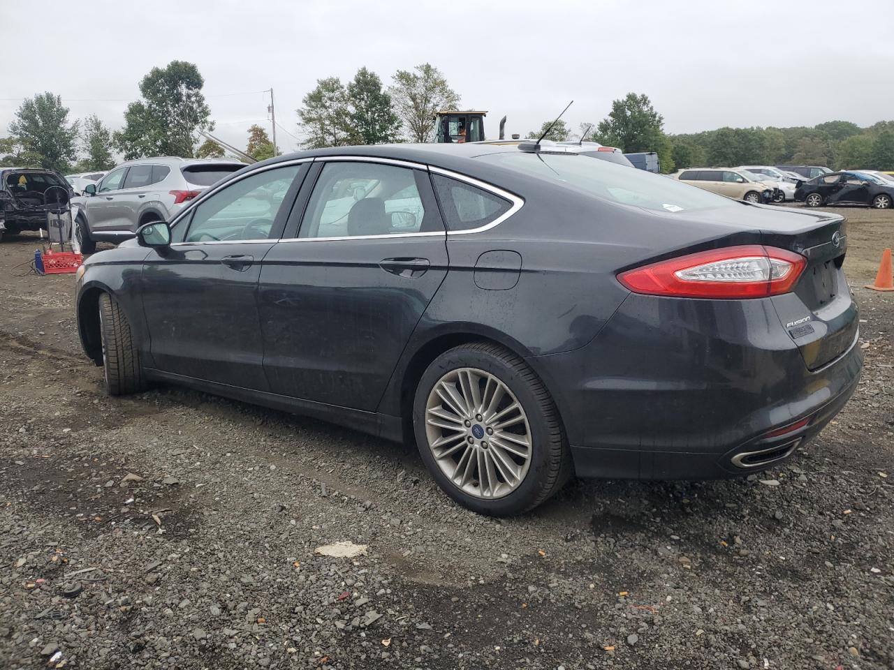 2015 Ford Fusion VIN 3FA6P0T9XFR308551 Copart auction photo, water/flood damage thumbnail 2