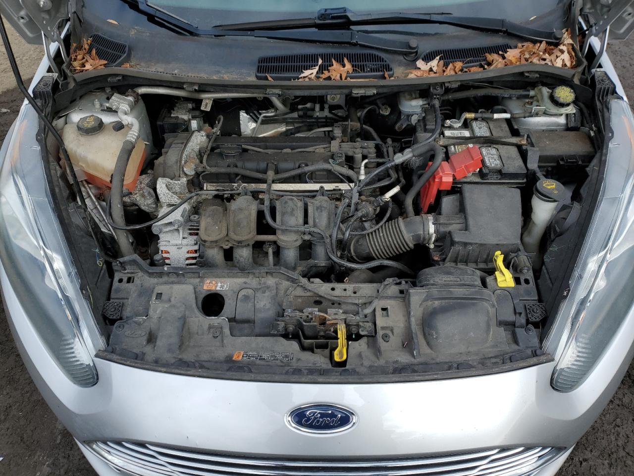 2018 Ford Fiesta VIN 3FADP4EJ3JM127531 Copart auction photo, minor dent/scratches damage thumbnail 11