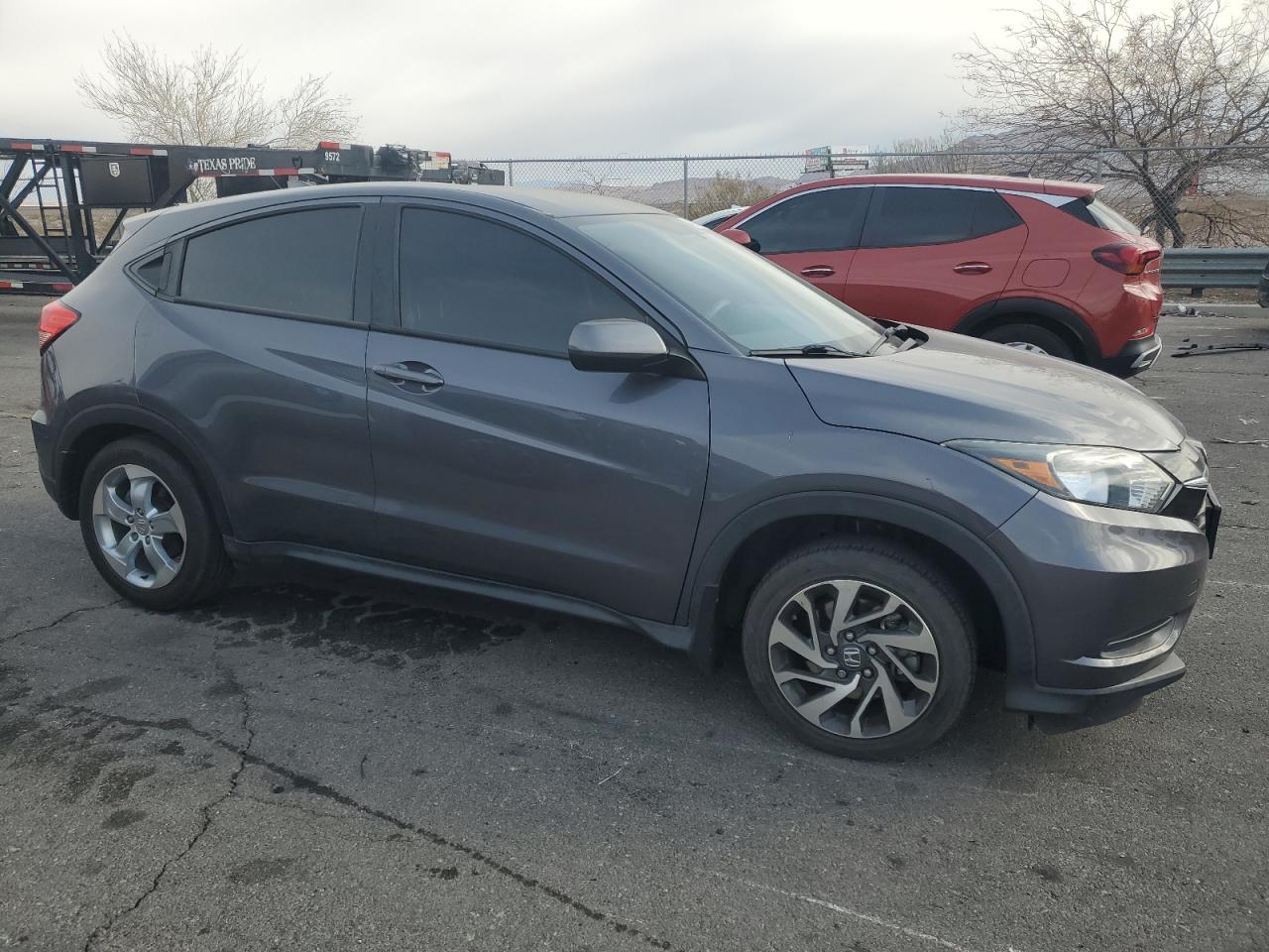 2017 Honda HR-V VIN 3CZRU5H31HG700327 Copart auction photo, side damage thumbnail 4