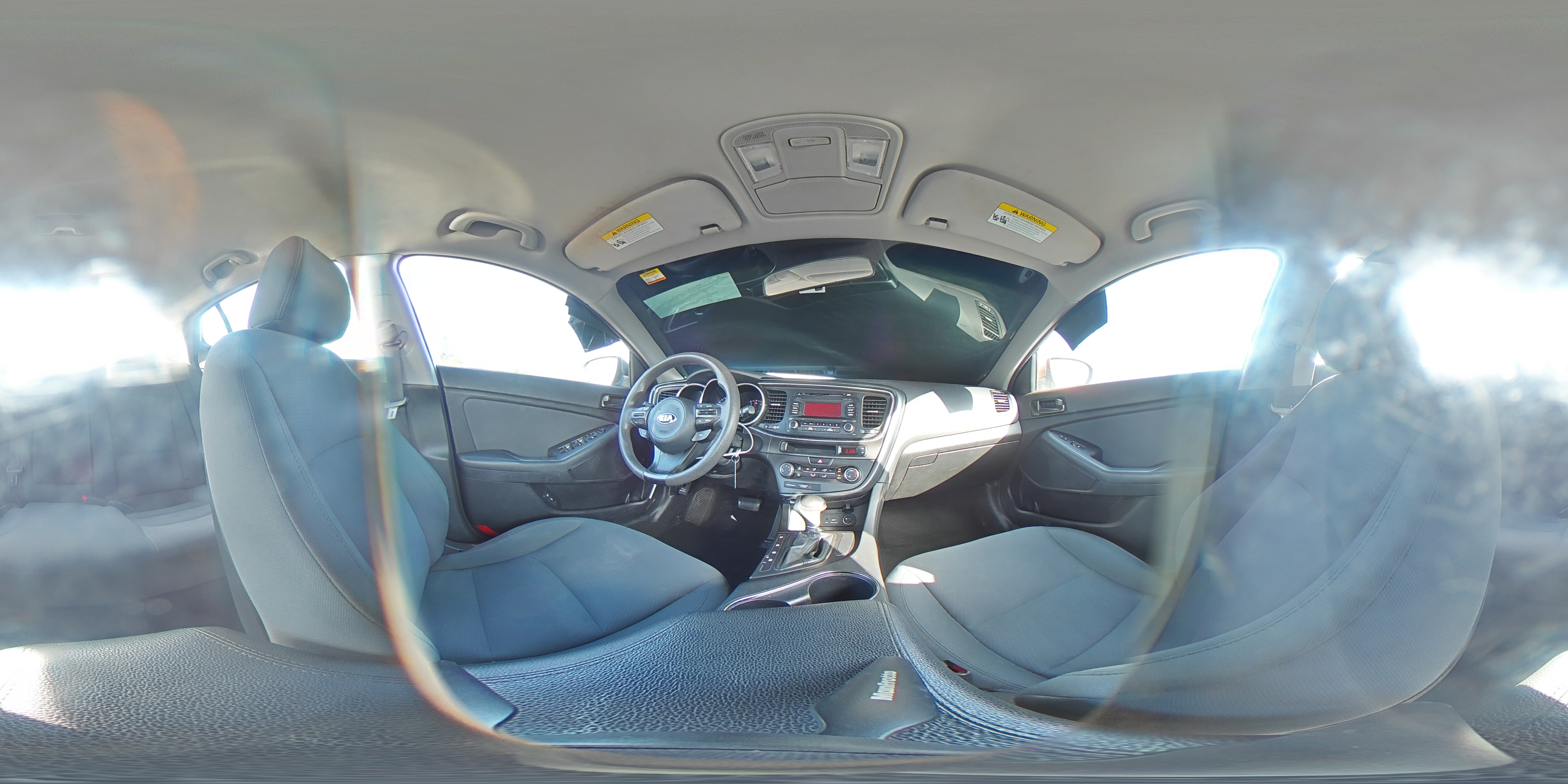 2015 KIA Optima VIN 5XXGM4A7XFG445858 Copart auction photo, rear end damage thumbnail 12