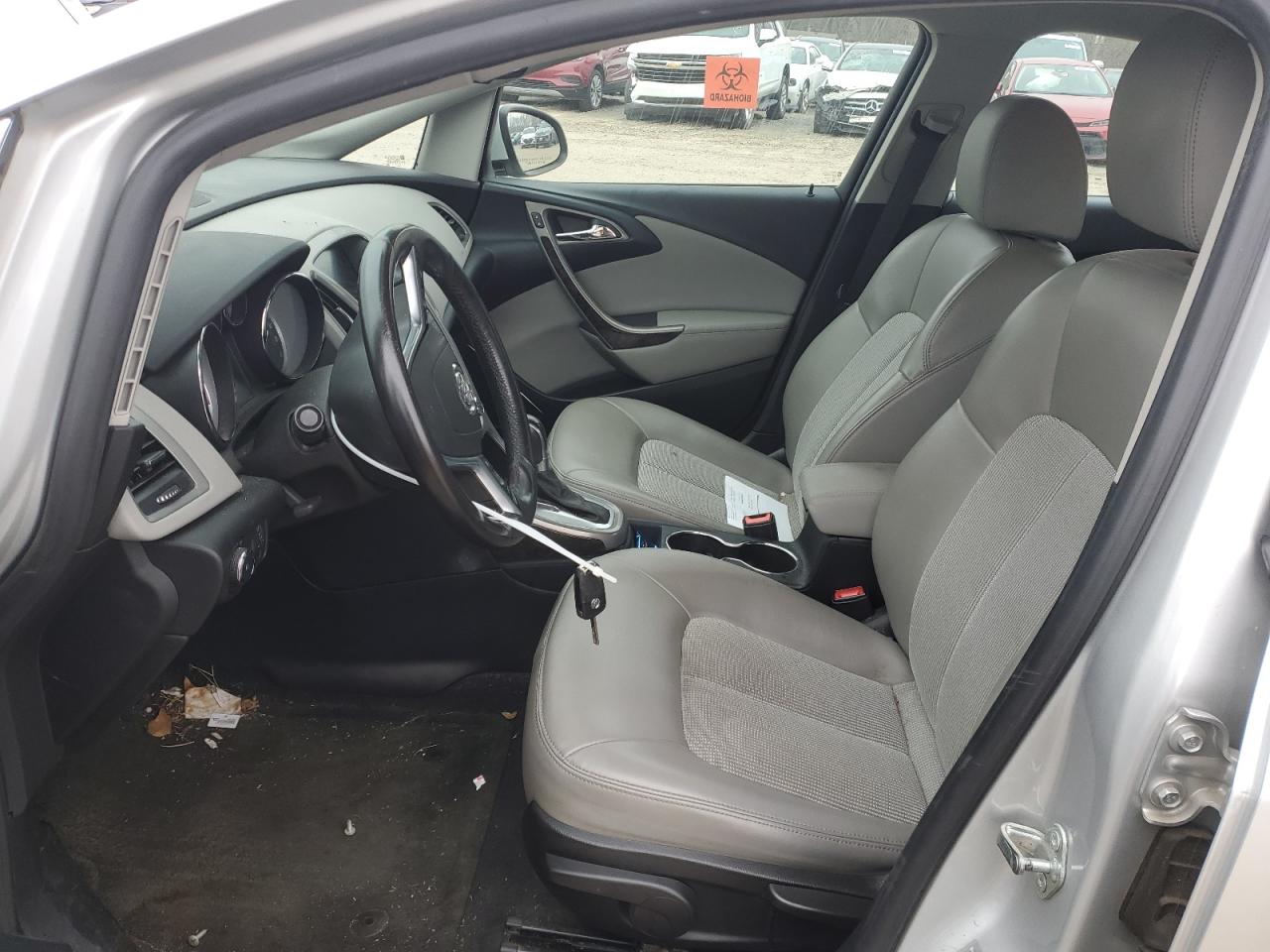 2014 Buick Verano VIN 1G4PP5SK8E4200304 Copart auction photo, all over damage thumbnail 7