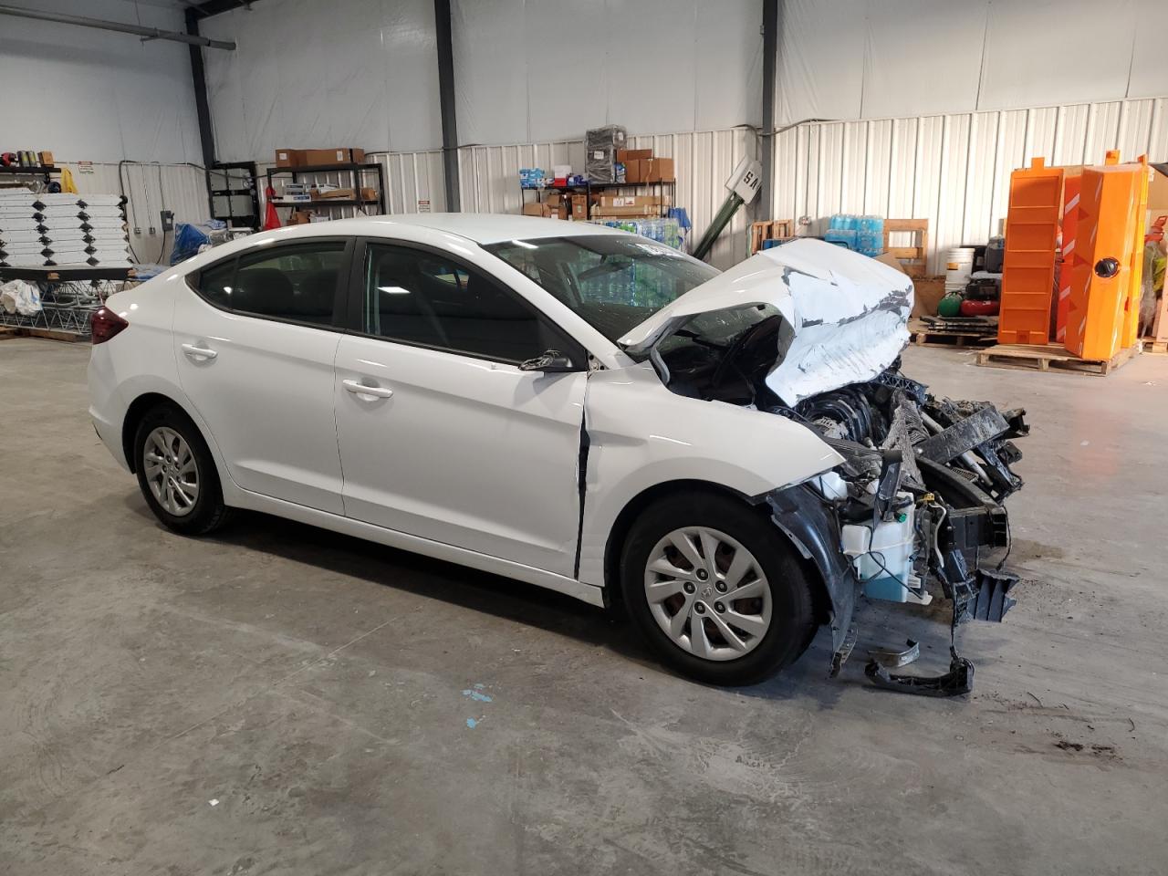 2019 Hyundai Elantra VIN 5NPD74LF2KH497725 Copart auction photo, front end damage thumbnail 4