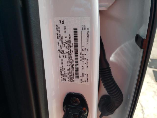 2021 Ford F-150 VIN 1FTEW1CP7MFB24627 Copart auction photo, water/flood / rear end damage thumbnail 12