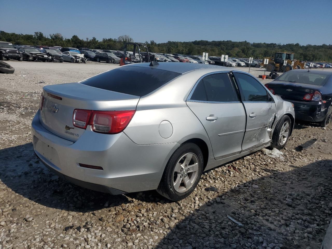 2014 Chevrolet Malibu VIN 1G11B5SL7EF104789 Copart auction photo, side damage thumbnail 3