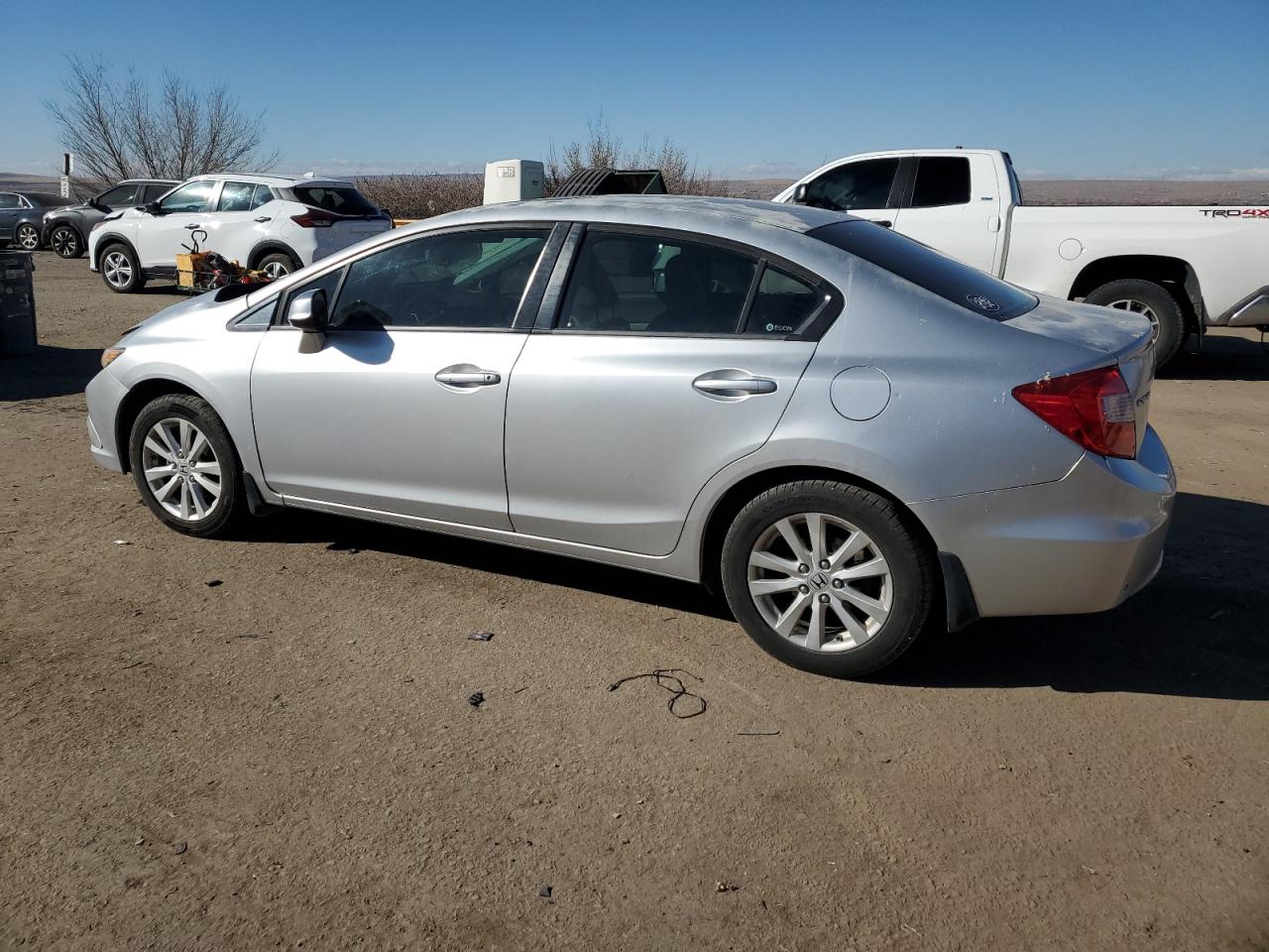 2012 Honda Civic VIN 2HGFB2F80CH335919 Copart auction photo, frame damage / front end damage thumbnail 2