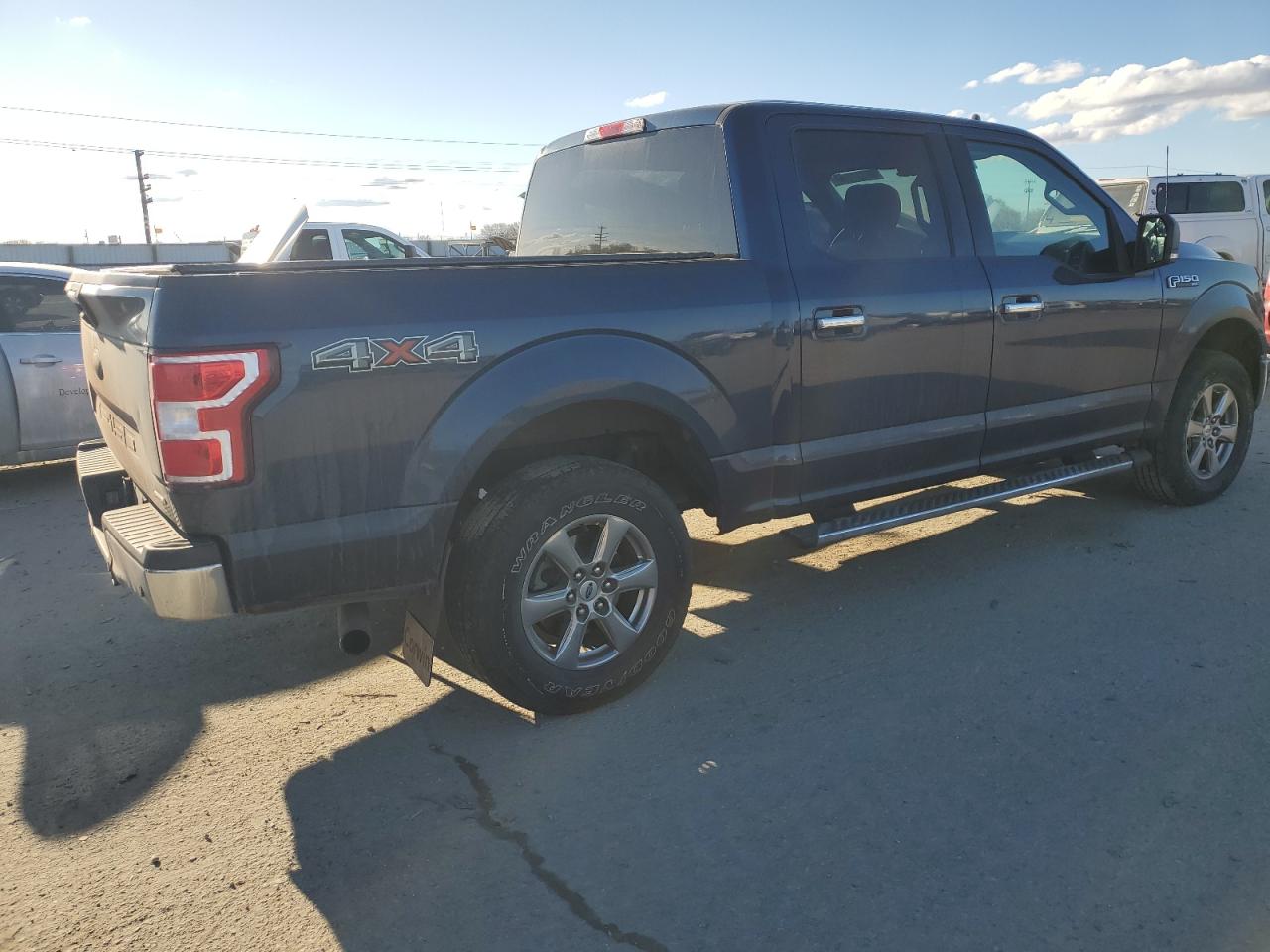 2020 Ford F-150 VIN 1FTEW1EP4LKD96927 Copart auction photo, side / front end damage thumbnail 3