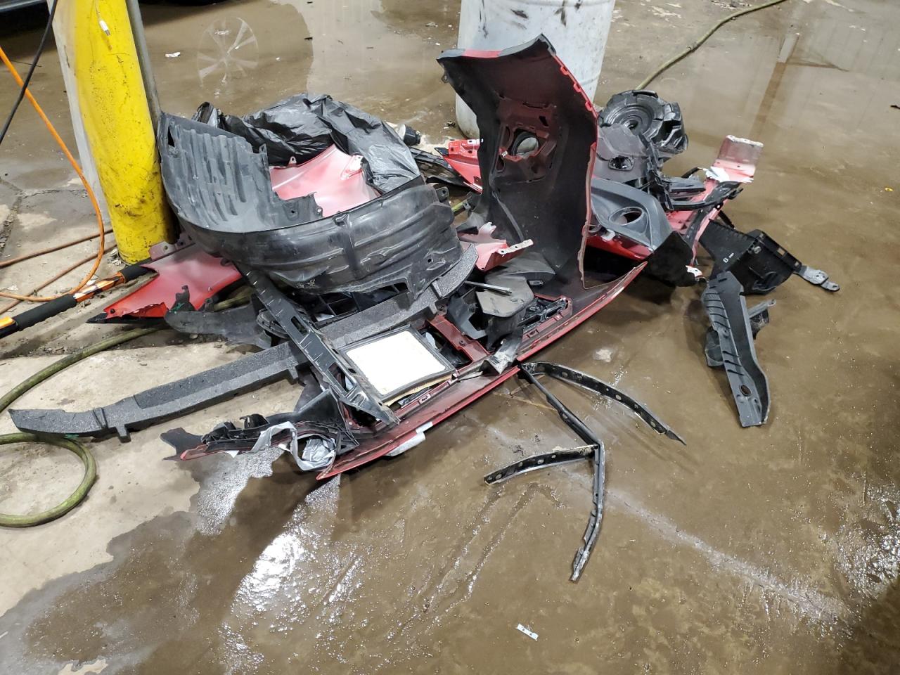 2020 Subaru XV VIN JF2GTAPC1L8240144 Copart auction photo, front end / side damage thumbnail 13