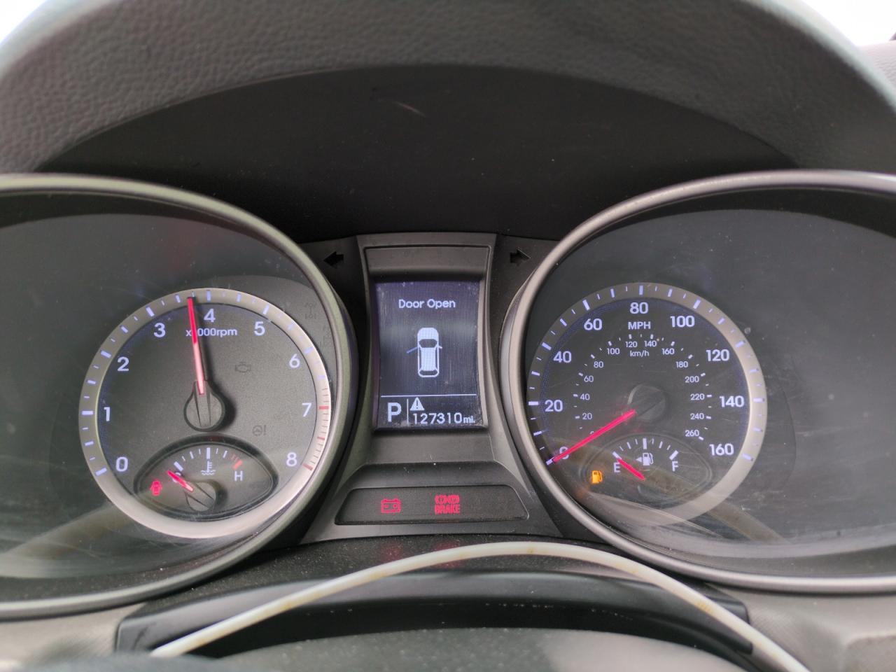 2013 Hyundai Santa Fe VIN 5XYZTDLB0DG104605 Copart auction photo, front end damage thumbnail 9