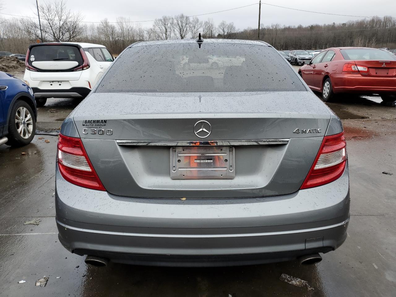 2009 Mercedes-Benz C-klasse VIN WDDGF81X69F223702 Copart auction photo, front end / minor dent/scratches damage thumbnail 6