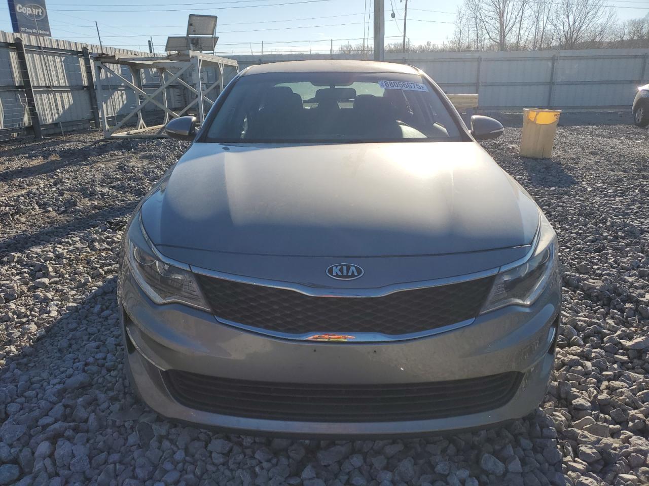 2016 KIA Optima VIN 5XXGT4L3XGG026245 Copart auction photo, rear end damage thumbnail 5