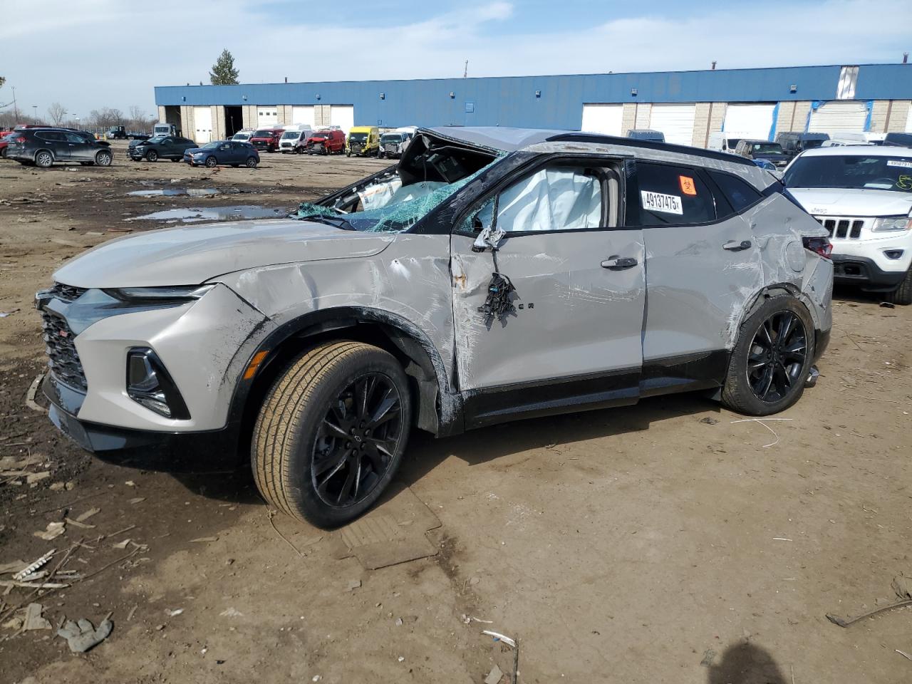 2021 Chevrolet Blazer VIN 3GNKBERS3MS570651 - Copart auction photo