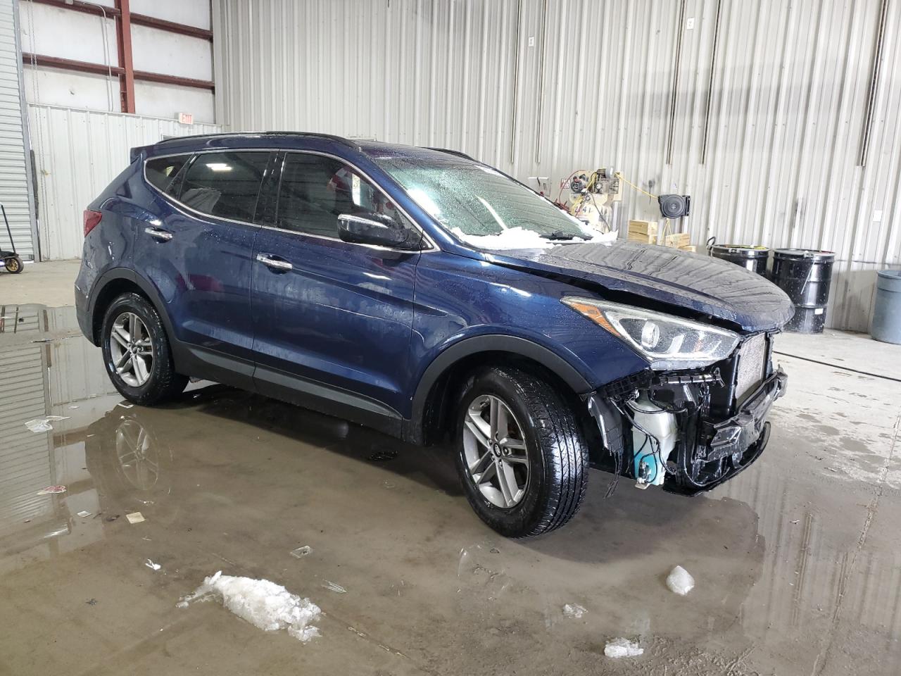 2017 Hyundai Santa Fe VIN 5XYZUDLB0HG473323 Copart auction photo, front end damage thumbnail 4