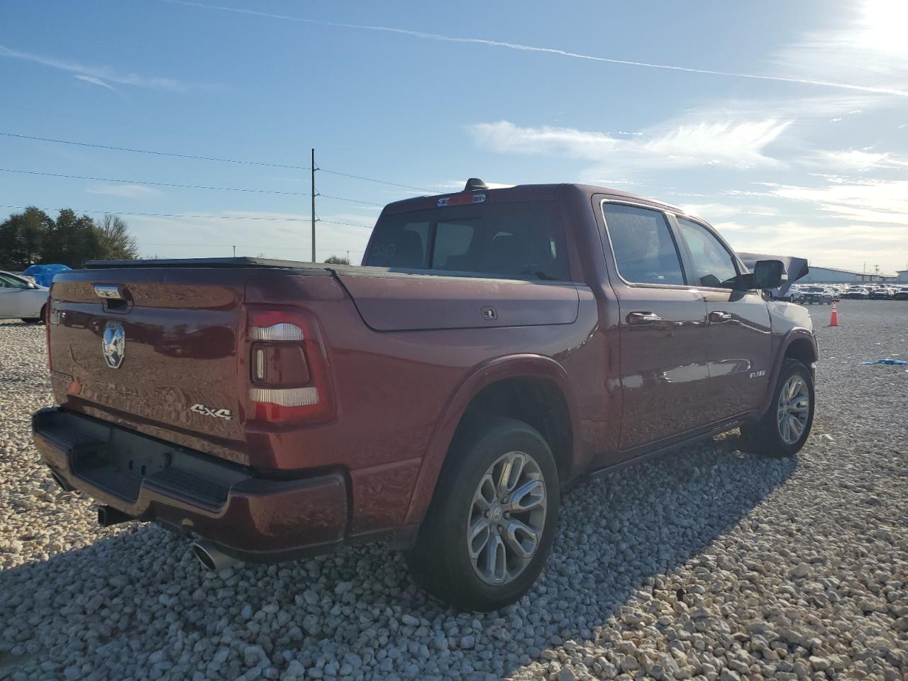 2021 RAM 1500 VIN 1C6SRFJTXMN751195 Copart auction photo, front end / minor dent/scratches damage thumbnail 3