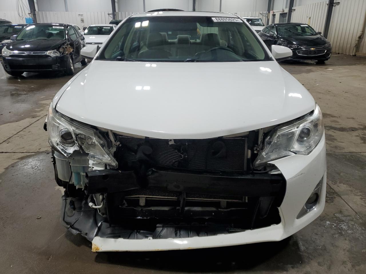 2012 Toyota Camry VIN 4T4BF1FK8CR216652 Copart auction photo, front end damage thumbnail 5