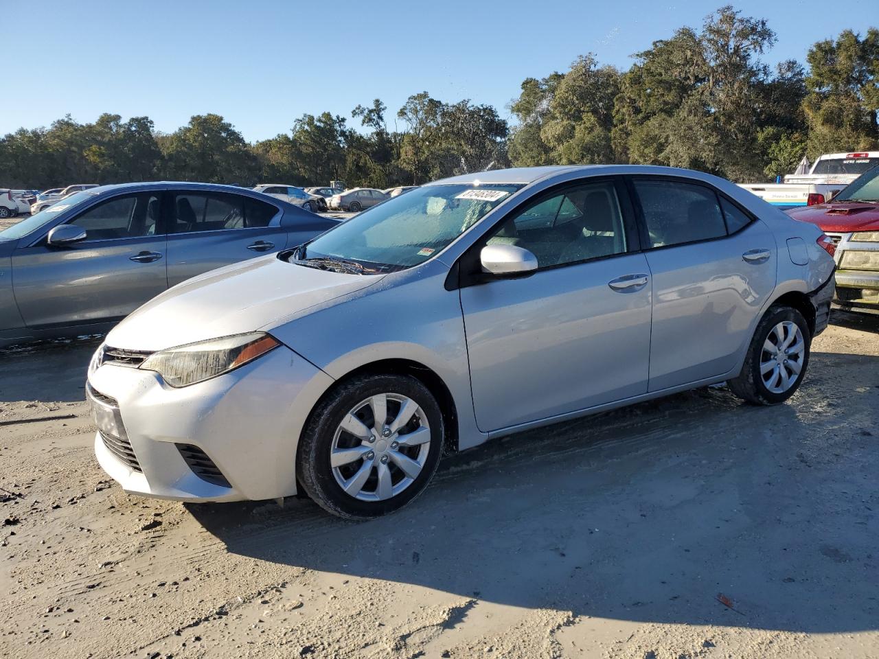 2015 Toyota Corolla VIN 2T1BURHE8FC353666