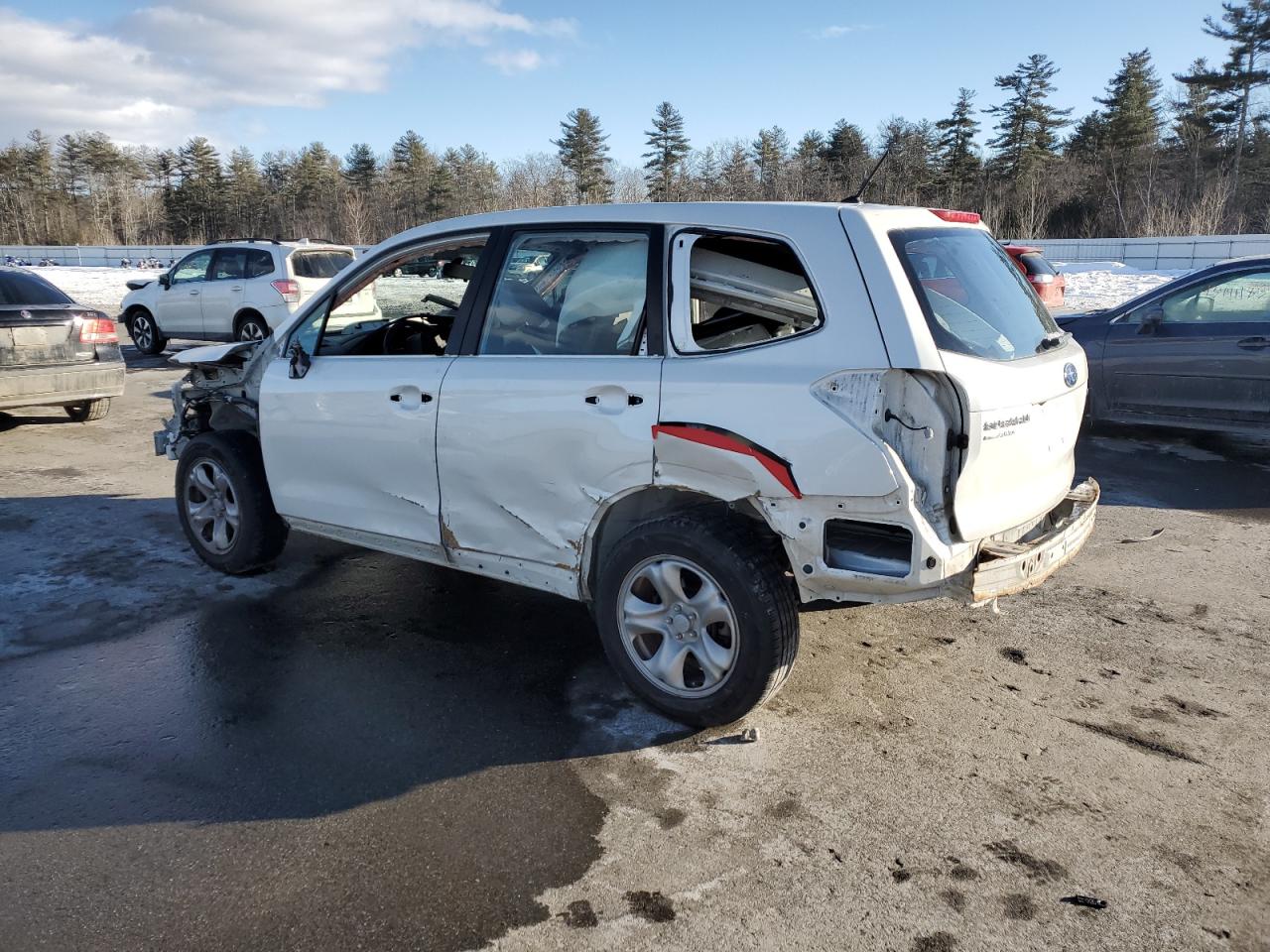 2015 Subaru Forester VIN JF2SJAACXFH561645 Copart auction photo, partial repair / all over damage thumbnail 2