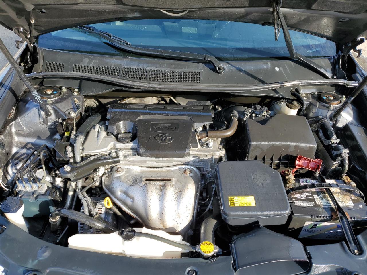 2012 Toyota Camry VIN 4T1BF1FK3CU076875 Copart auction photo, rear end damage thumbnail 11