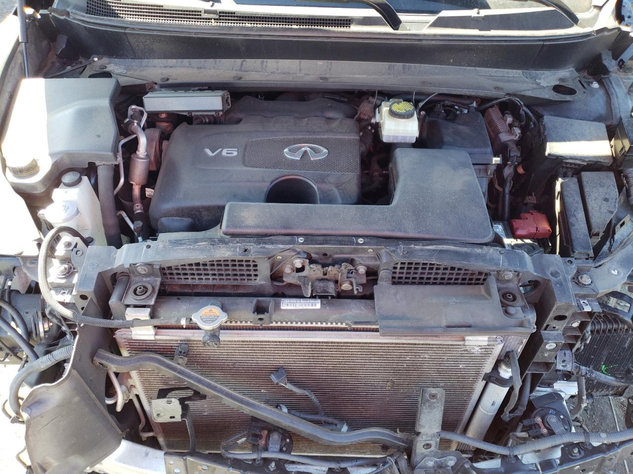 2019 Infiniti QX60 VIN 5N1DL0MMXKC548199 Copart auction photo, front end damage thumbnail 12
