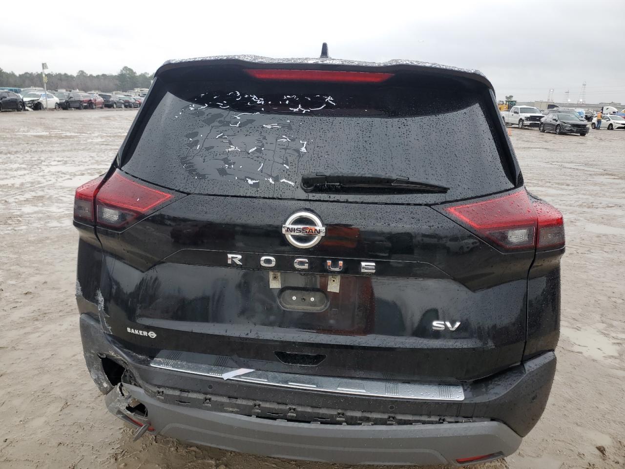 2021 Nissan Rogue VIN 5N1AT3BAXMC758849 Copart auction photo, front end / rear end damage thumbnail 6