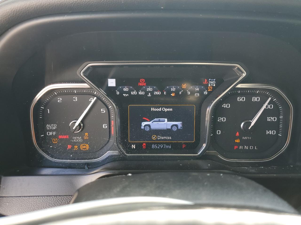 2019 GMC Sierra VIN 3GTU9FEL2KG268639 Copart auction photo, front end / all over damage thumbnail 9