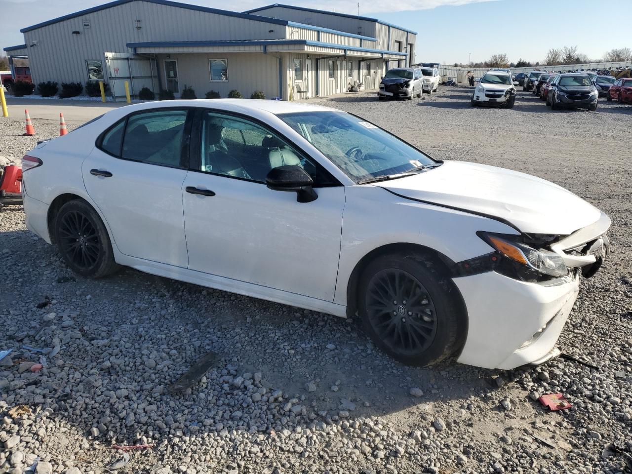 2020 Toyota Camry VIN 4T1G11AK2LU354791 Copart auction photo, front end / rear end damage thumbnail 4