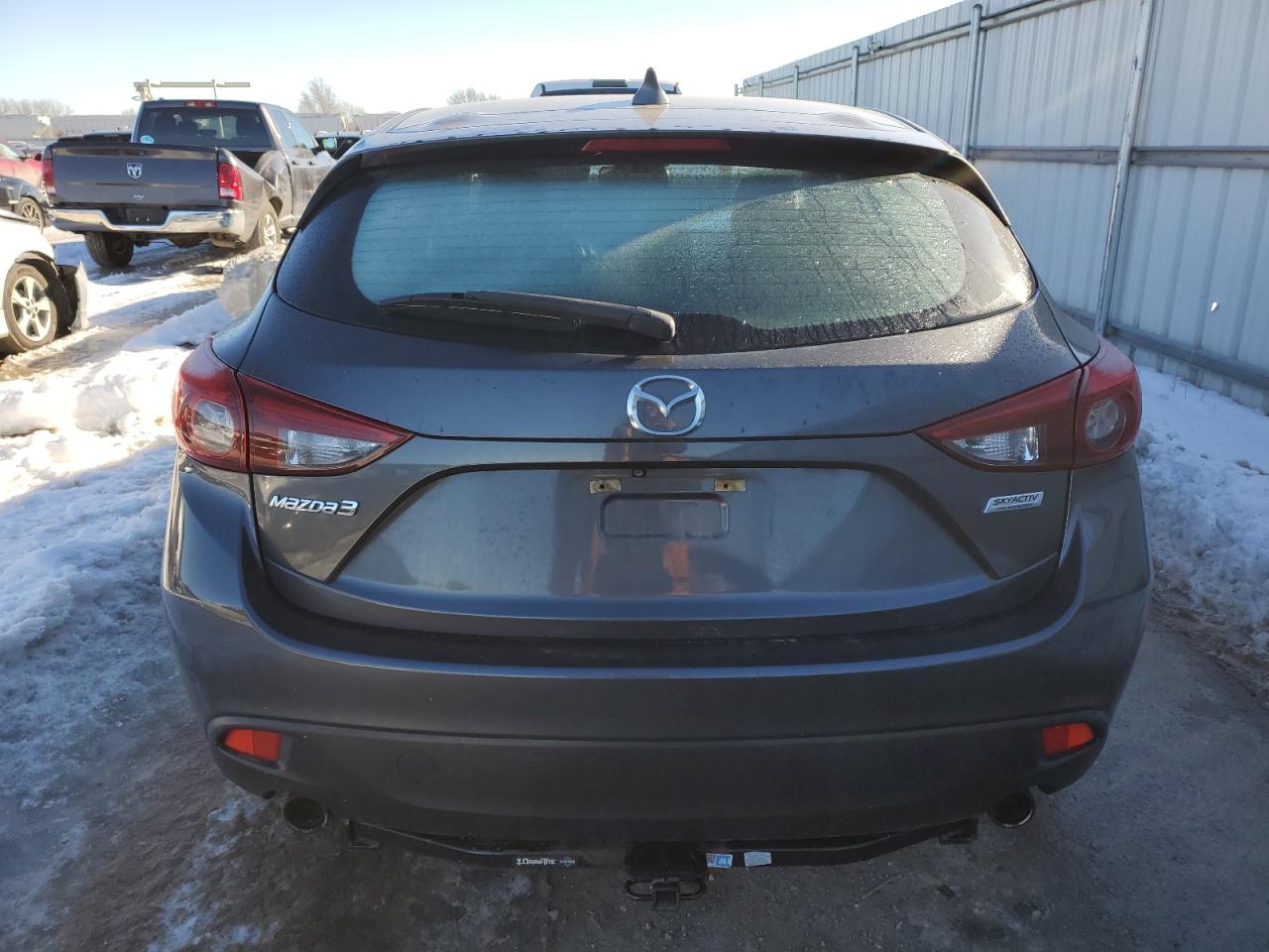 2015 Mazda 3 VIN JM1BM1M33F1221067 Copart auction photo, side damage thumbnail 6