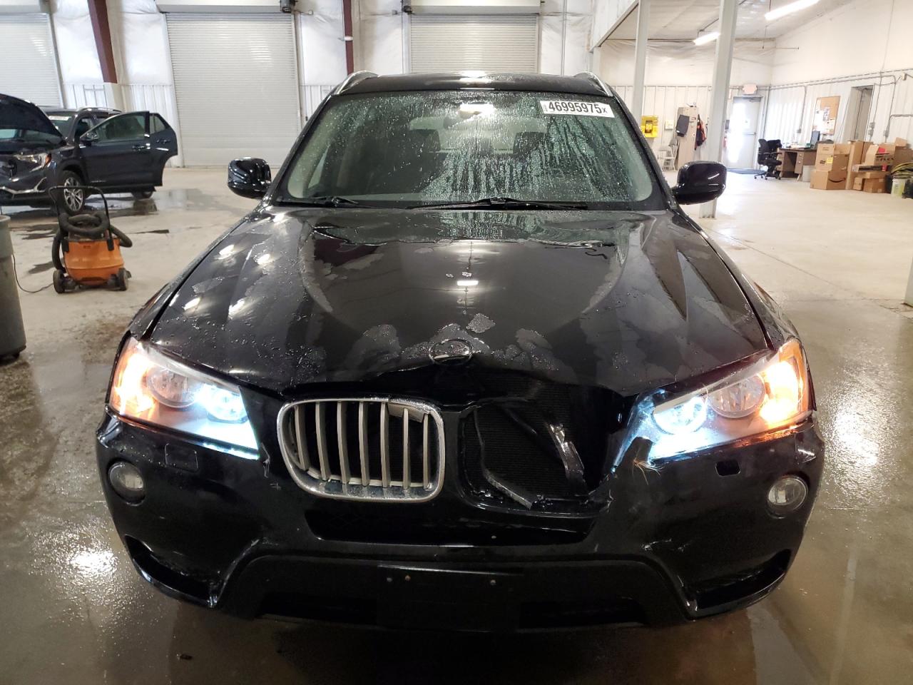 2014 BMW X3 VIN 5UXWX9C52E0D17210 Copart auction photo, front end damage thumbnail 5