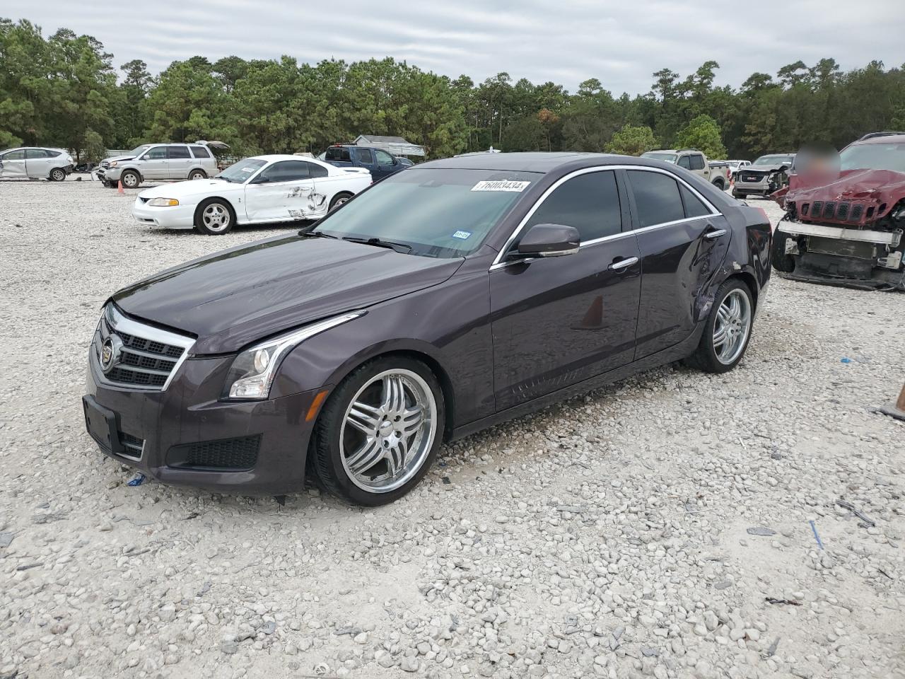 2014 Cadillac ATS VIN 1G6AB5SX2E0114954