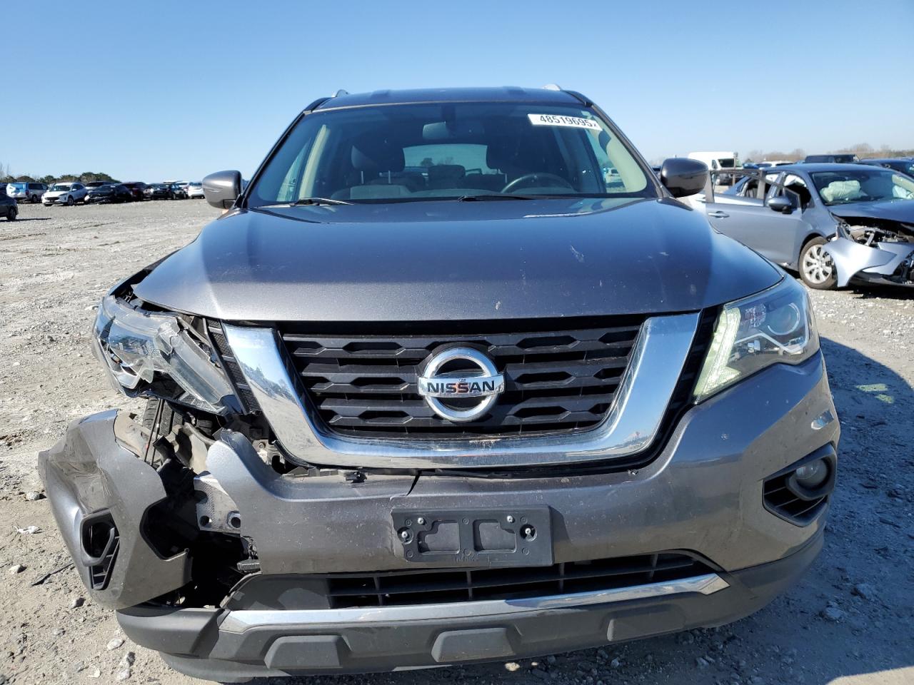 2019 Nissan Pathfinder VIN 5N1DR2MN9KC606645 Copart auction photo, front end damage thumbnail 5