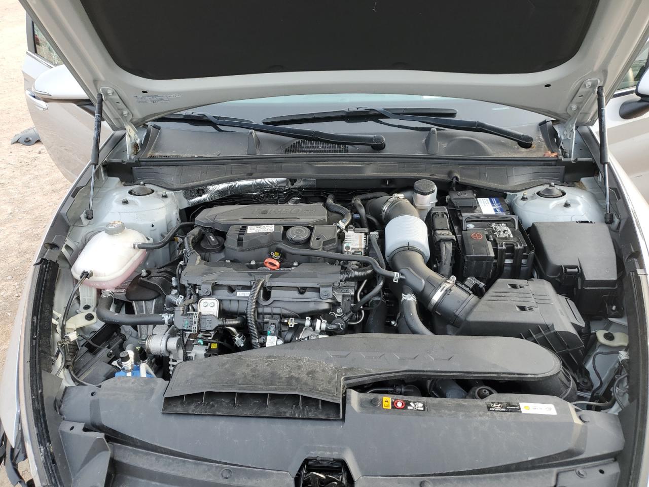 2023 Hyundai Sonata VIN KMHL34J23PA268942 Copart auction photo, all over / undercarriage damage thumbnail 12