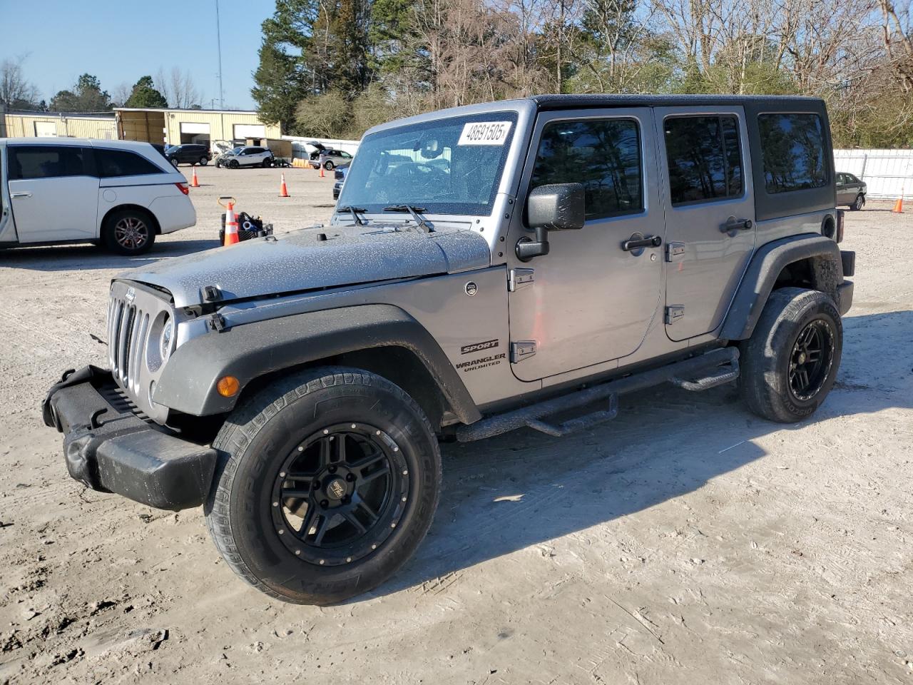 2017 Jeep Wrangler VIN 1C4BJWDG8HL678196