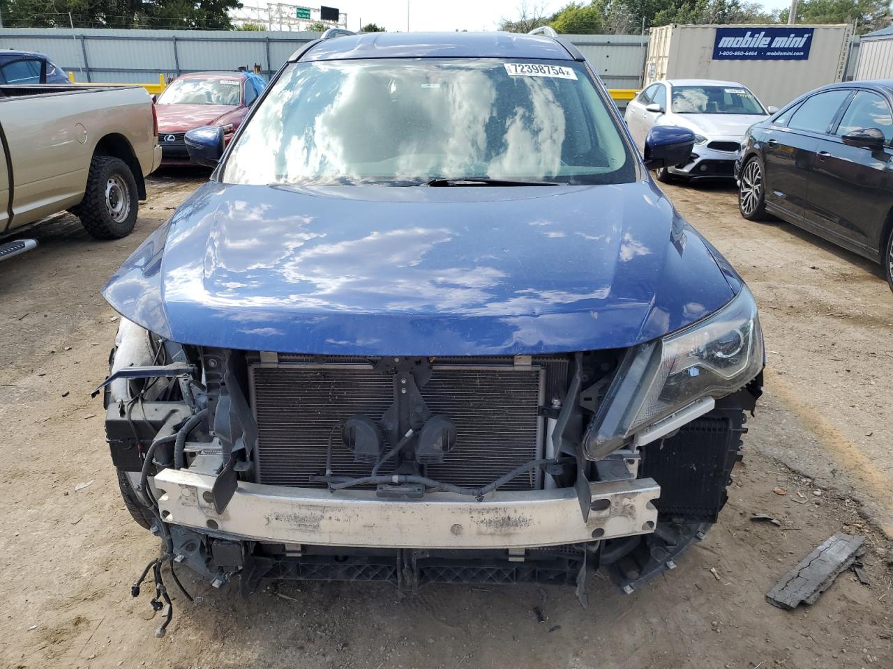 2020 Nissan Pathfinder VIN 5N1DR2CM8LC610227 Copart auction photo, all over / hail damage thumbnail 5