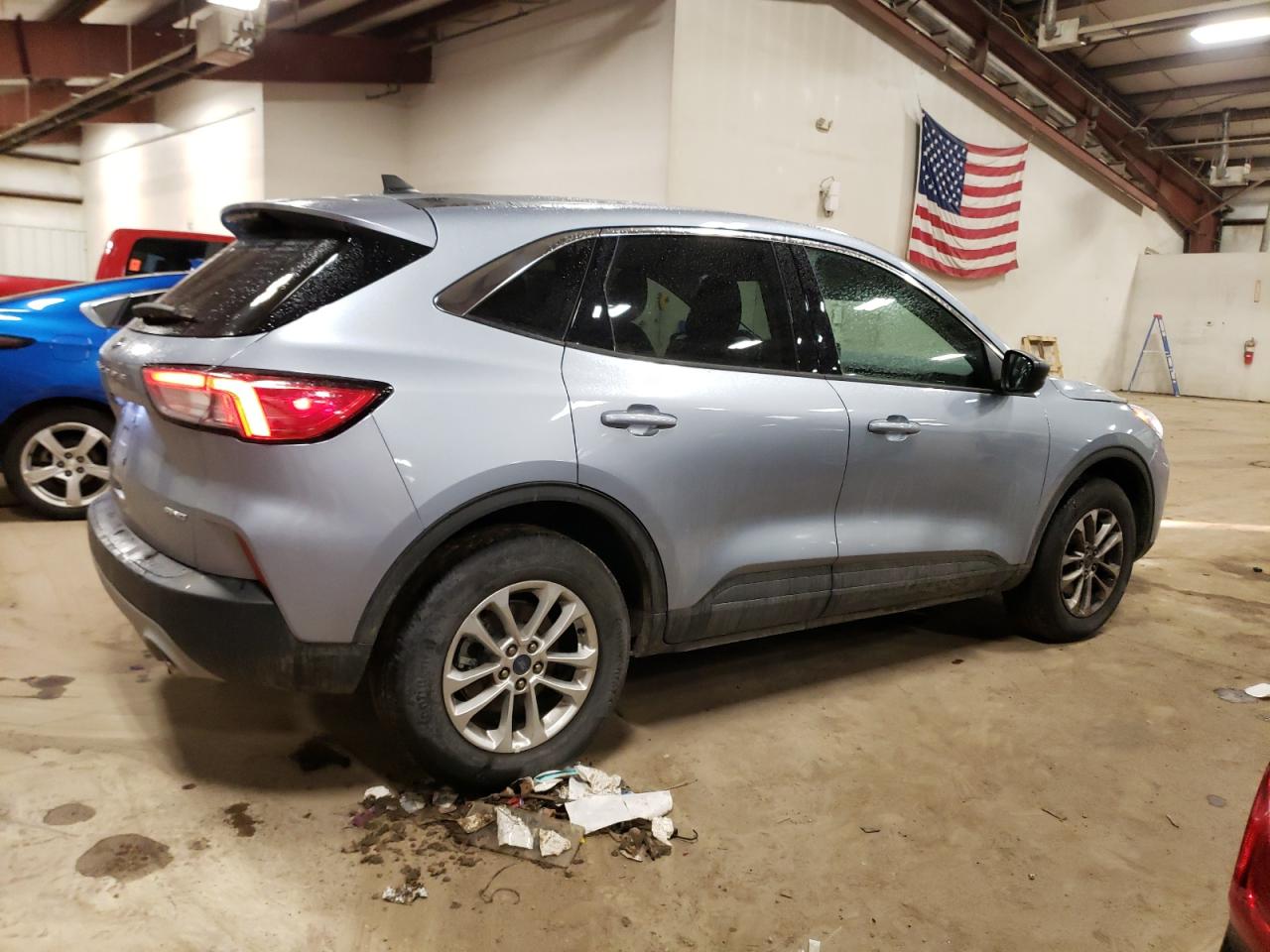 2022 Ford Escape VIN 1FMCU9G67NUA36604 Copart auction photo, front end damage thumbnail 3