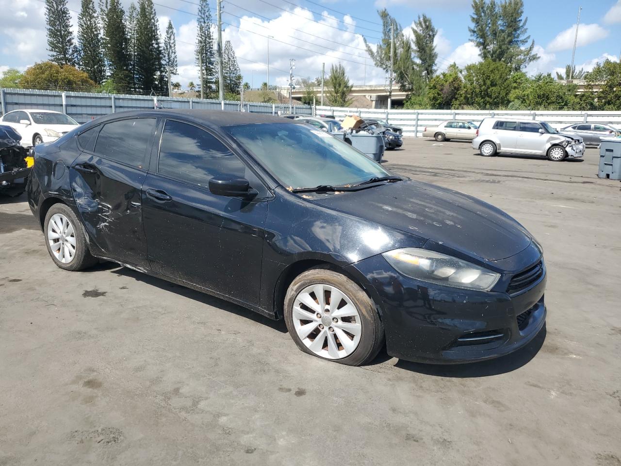 2014 Dodge Dart VIN 1C3CDFBB0ED823874 Copart auction photo, mechanical / all over damage thumbnail 4