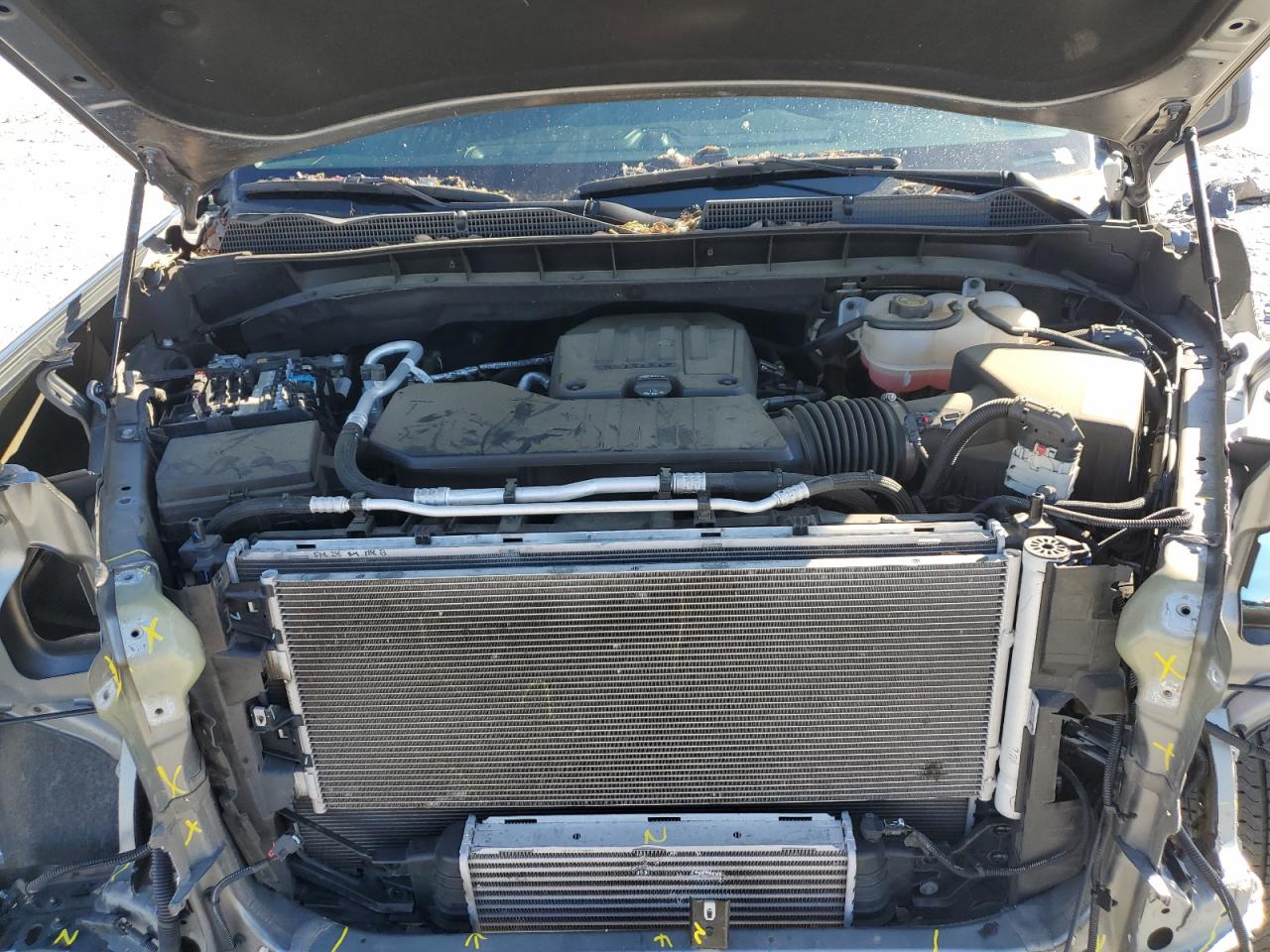 2021 GMC Sierra VIN 3GTP9CEK4MG333755 Copart auction photo, front end damage thumbnail 11
